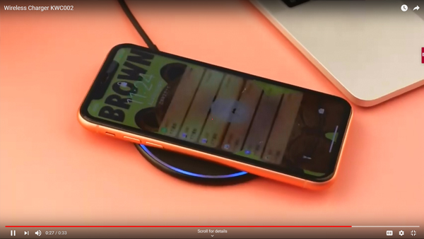 无线充电器KWC002