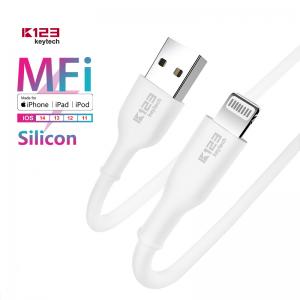 KAL055/056-硅胶MFi苹果闪电到USB A/C充电器USB电缆C89 C94连接器超高速